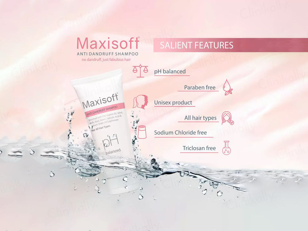 Maxisoft pH Balanced Anti Dandruff Shampoo