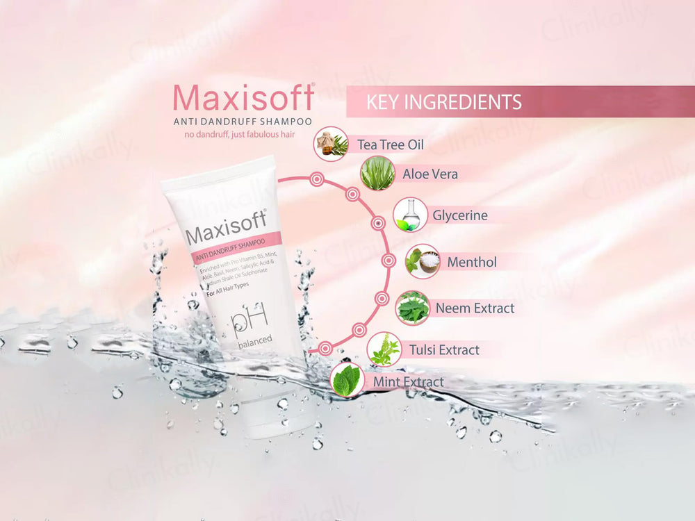 Maxisoft pH Balanced Anti Dandruff Shampoo