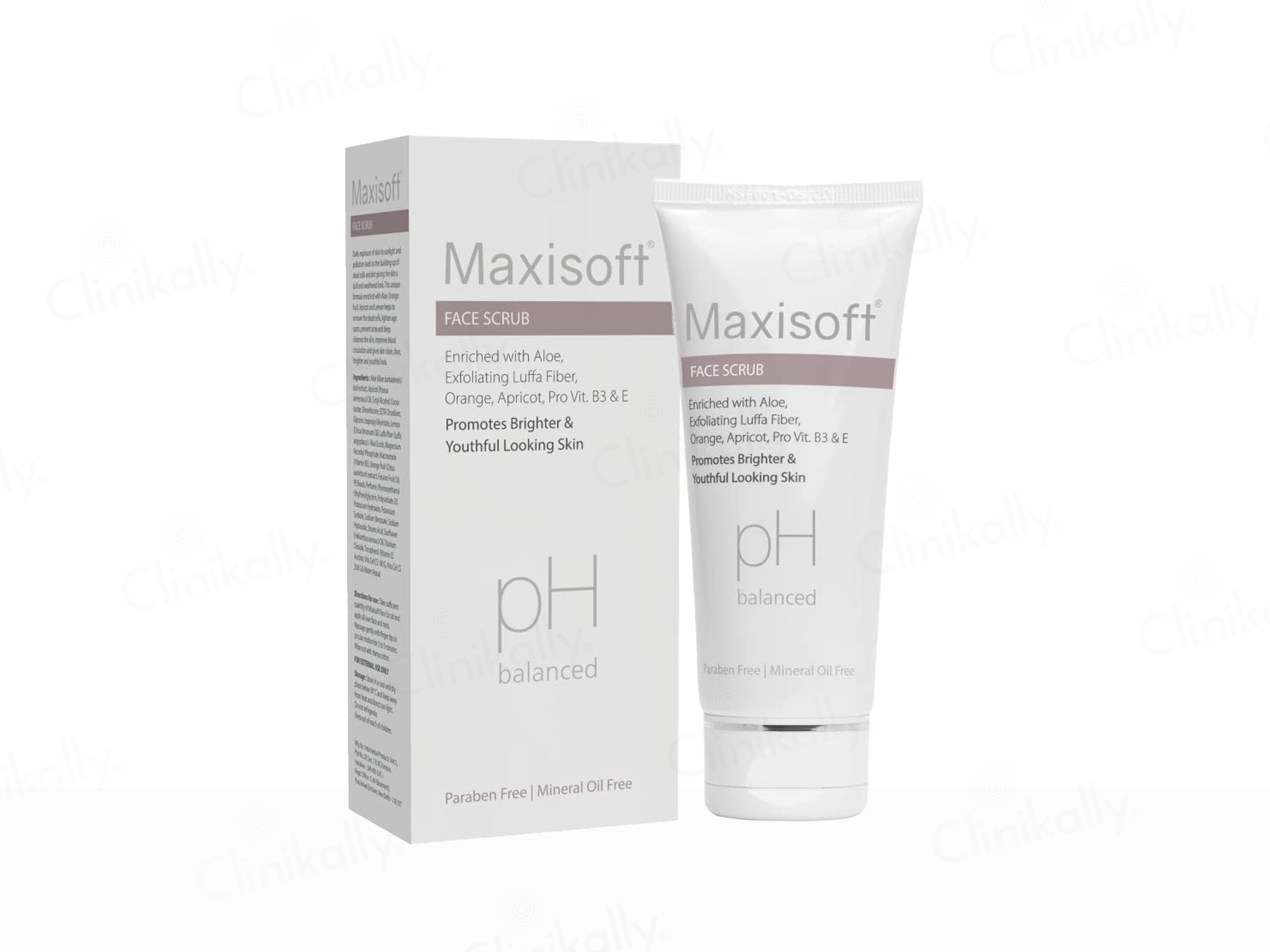 Maxisoft pH Balanced Face Scrub