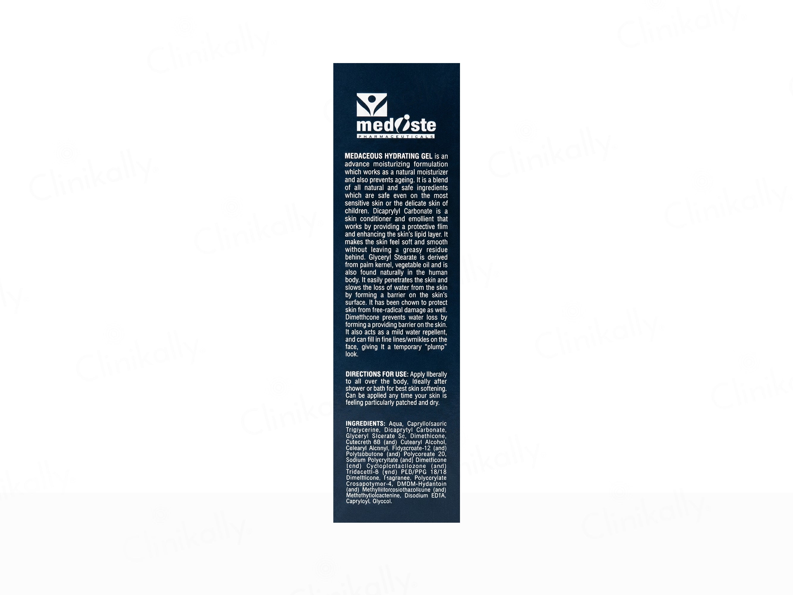 Medaceous Hydrating Gel Moisturizer For Oily Skin
