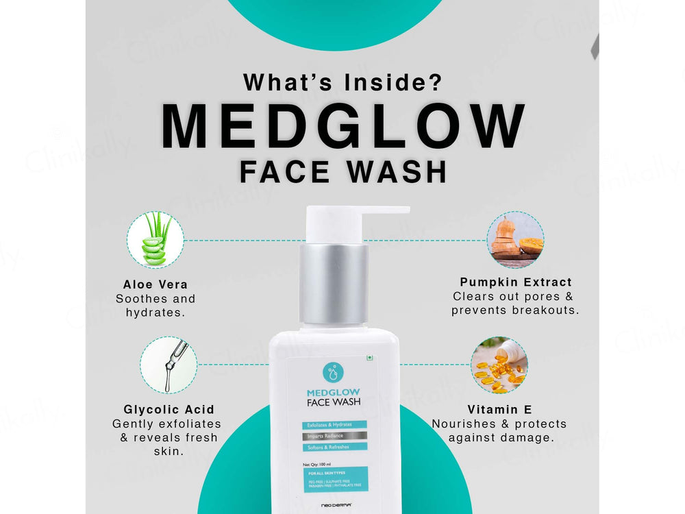 Medglow Exfoliating & Hydrating Face Wash