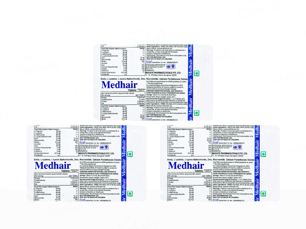 Medhair Nutraceutical Tablet