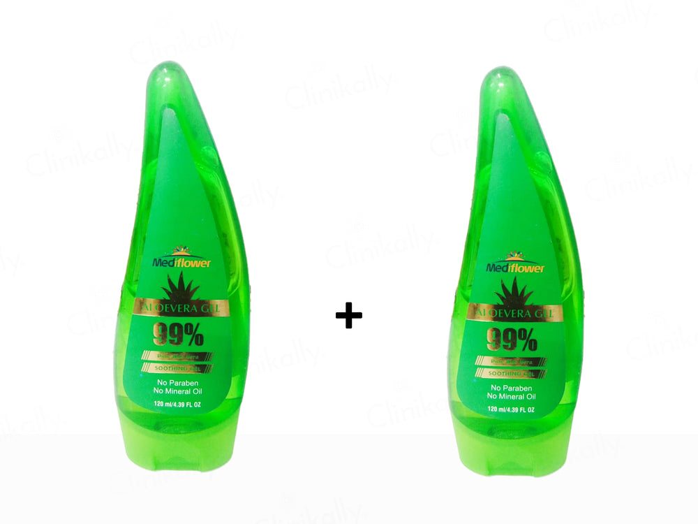 Mediflower 99% Pure Aloevera Soothing Gel