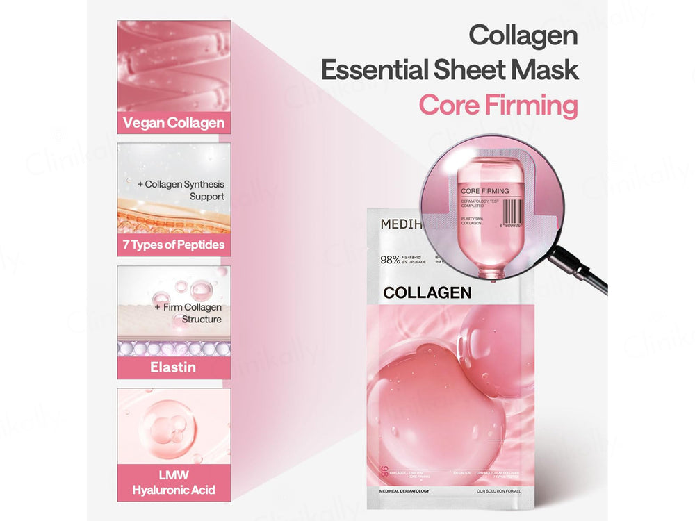 Mediheal Collagen Core Firming Essential Face Mask