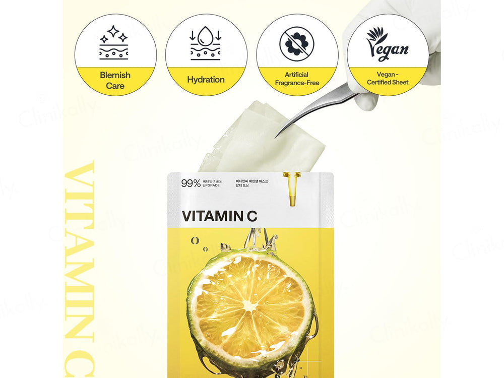 Mediheal Vitamin C Clear Toning Essential Face Mask