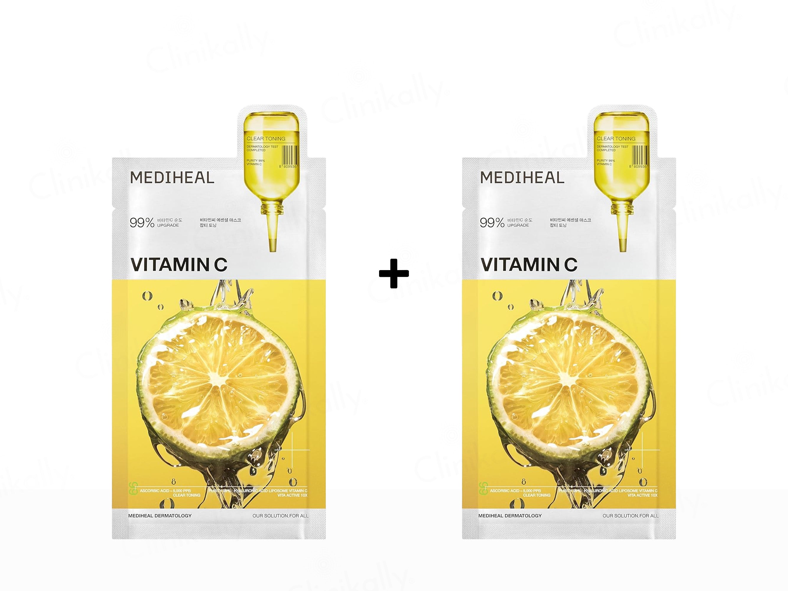 Mediheal Vitamin C Clear Toning Essential Face Mask