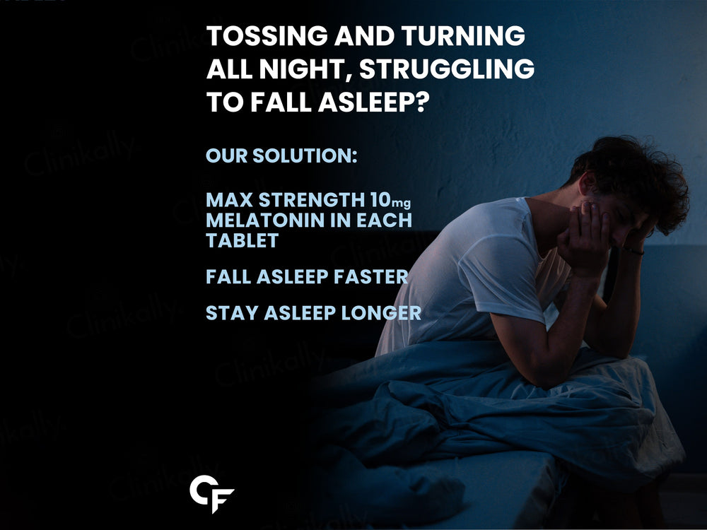 Carbamide Forte Melatonin 10mg Sleep Tablet