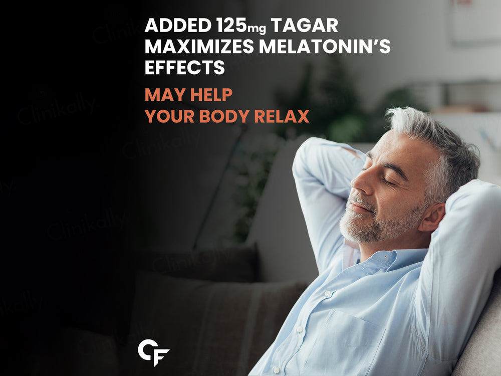 Carbamide Forte Melatonin 5mg + Tagar 125mg Sleep Tablet