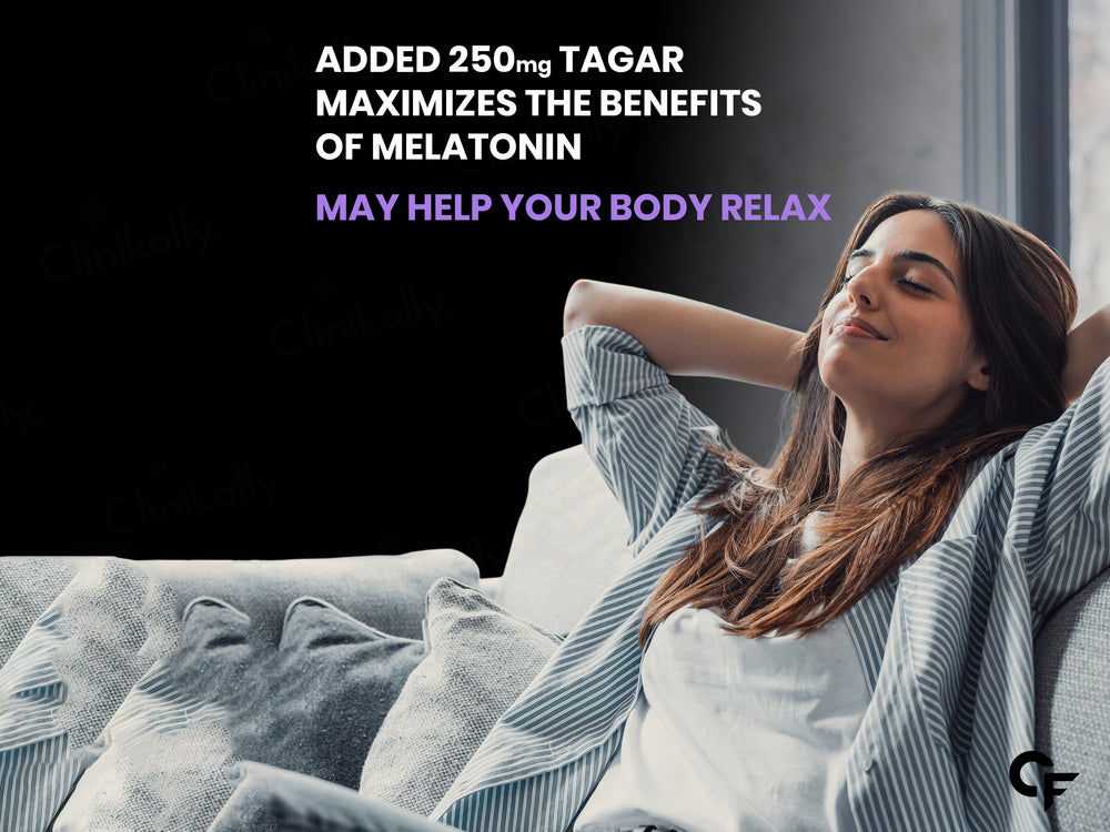 Carbamide Forte Melatonin 10mg + Tagar 250mg Sleep Tablet