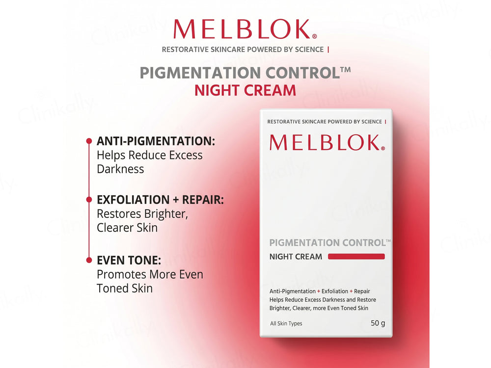 Melblok Pigmentation Control Night Cream