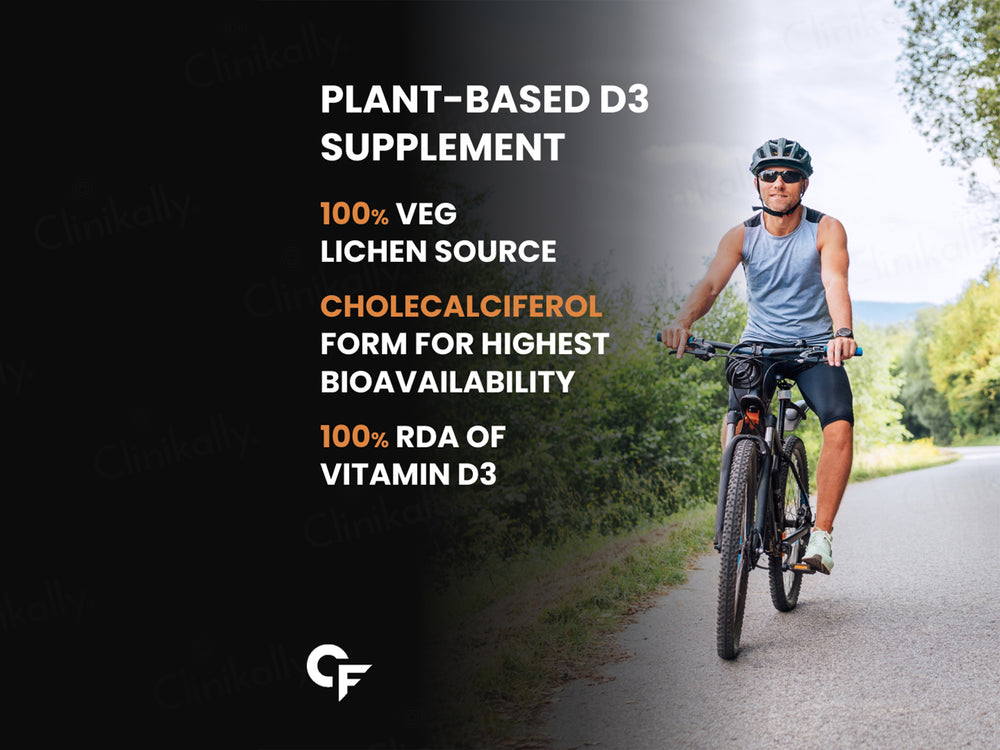 Carbamide Forte Vitamin D3 + Vitamin K2 MK7 Tablet