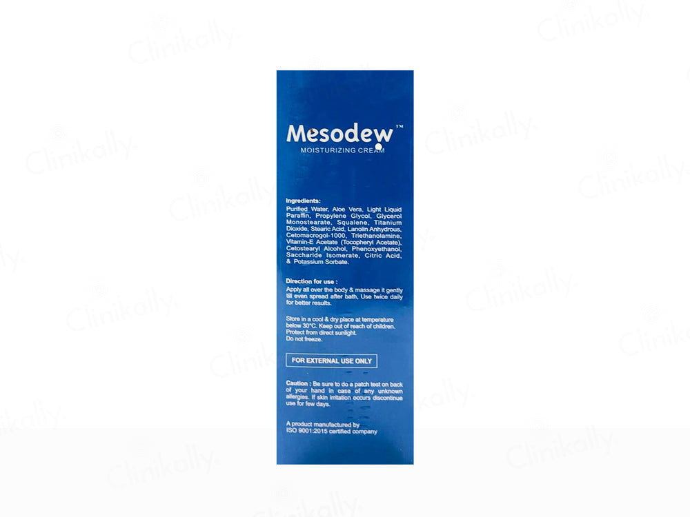 Mesodew Moisturizing Cream For Hypersensitive Skin