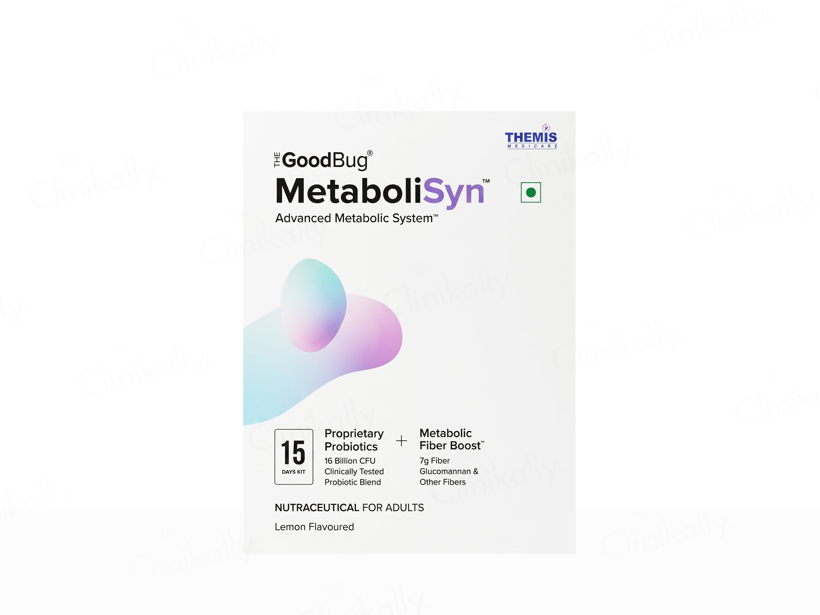 The Good Bug MetaboliSyn Nutraceutical Powder - Lemon Flavour