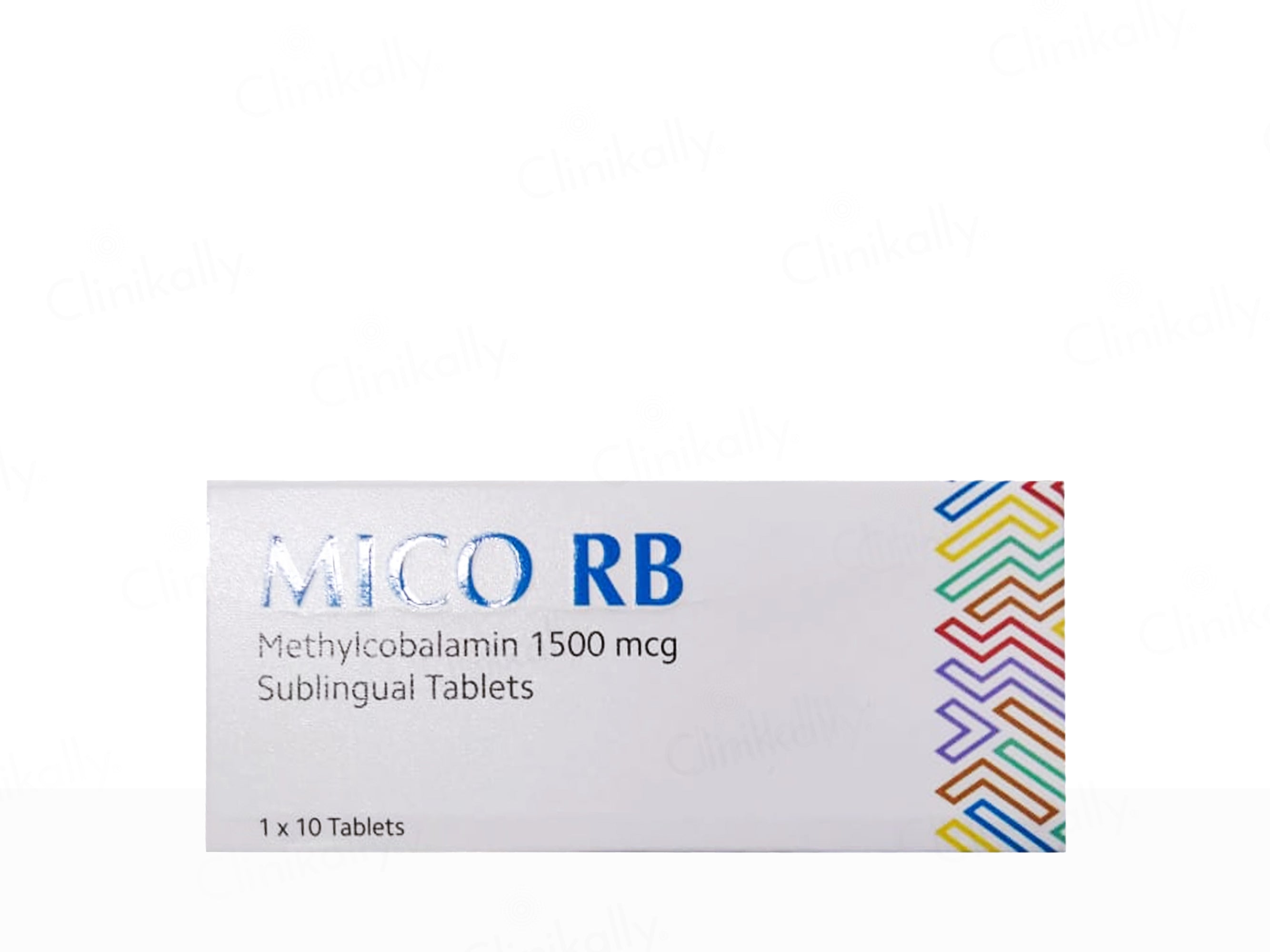 Mico RB Methylcobalamin 1500mcg Sublingual Tablet