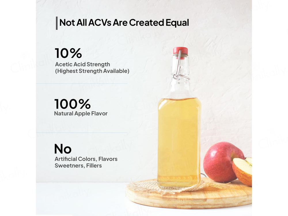 Miduty Apple Cider Vinegar Nutraceutical Effervescent Tablet