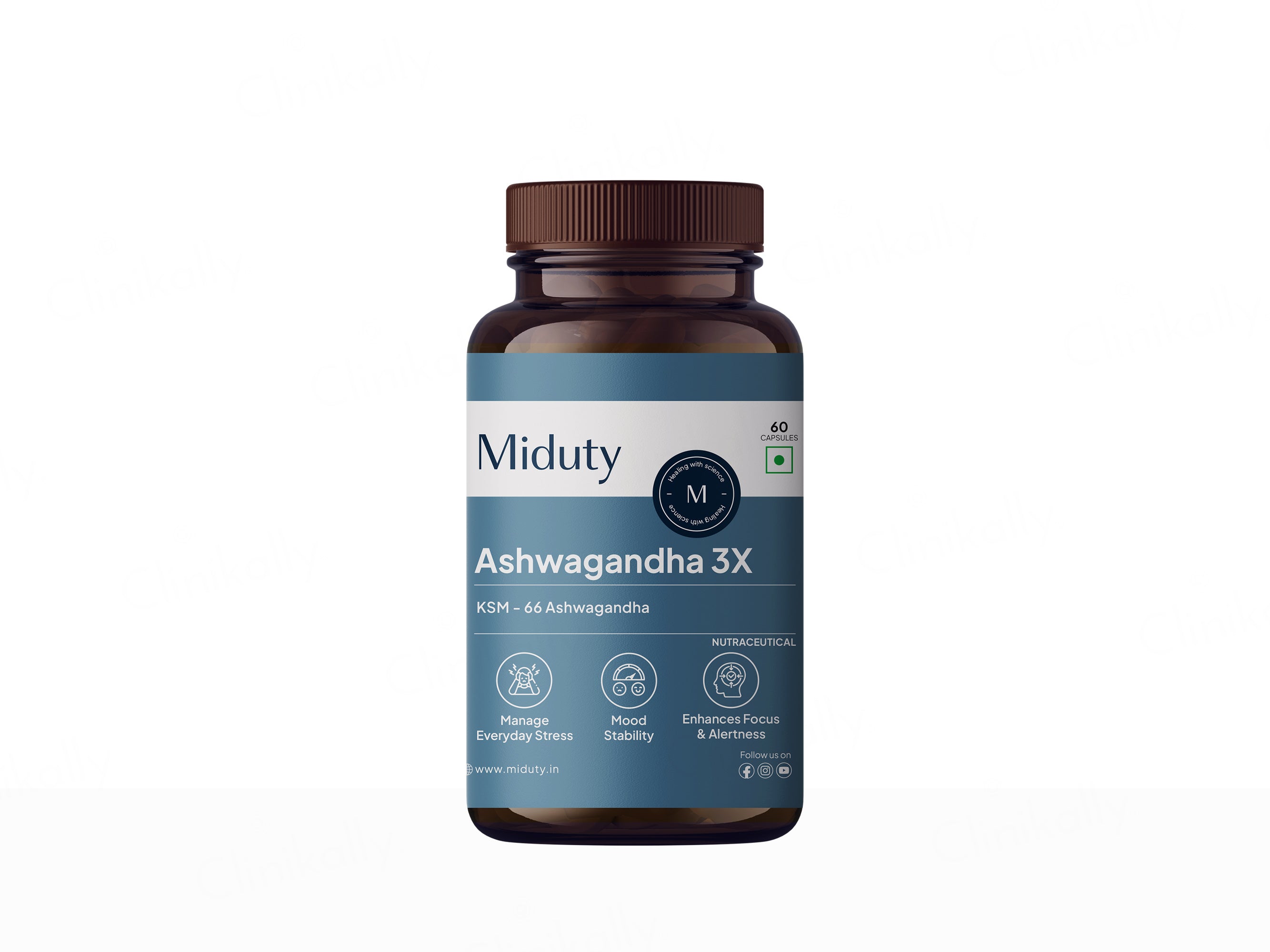 Miduty Ashwagandha 3X Capsule