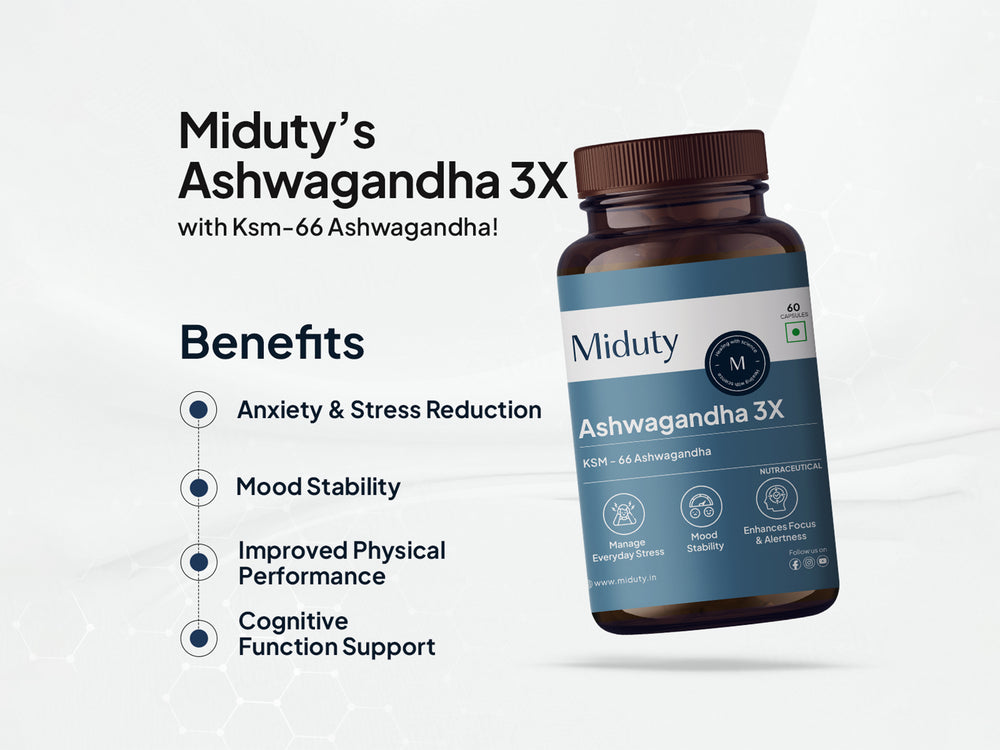 Miduty Ashwagandha 3X Capsule