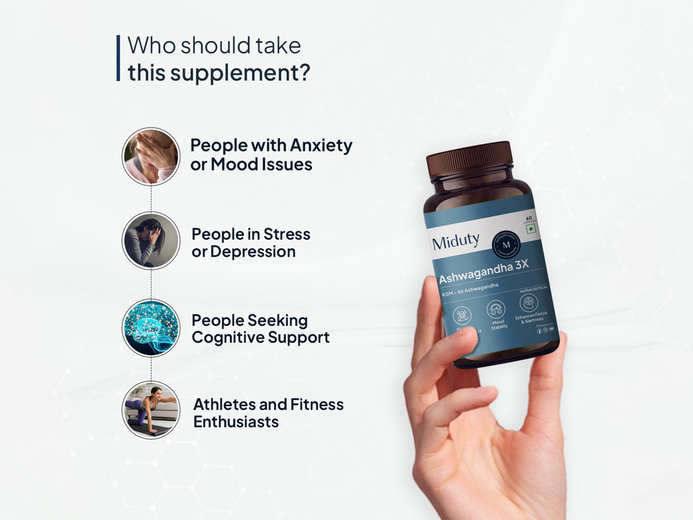 Miduty Ashwagandha 3X Capsule