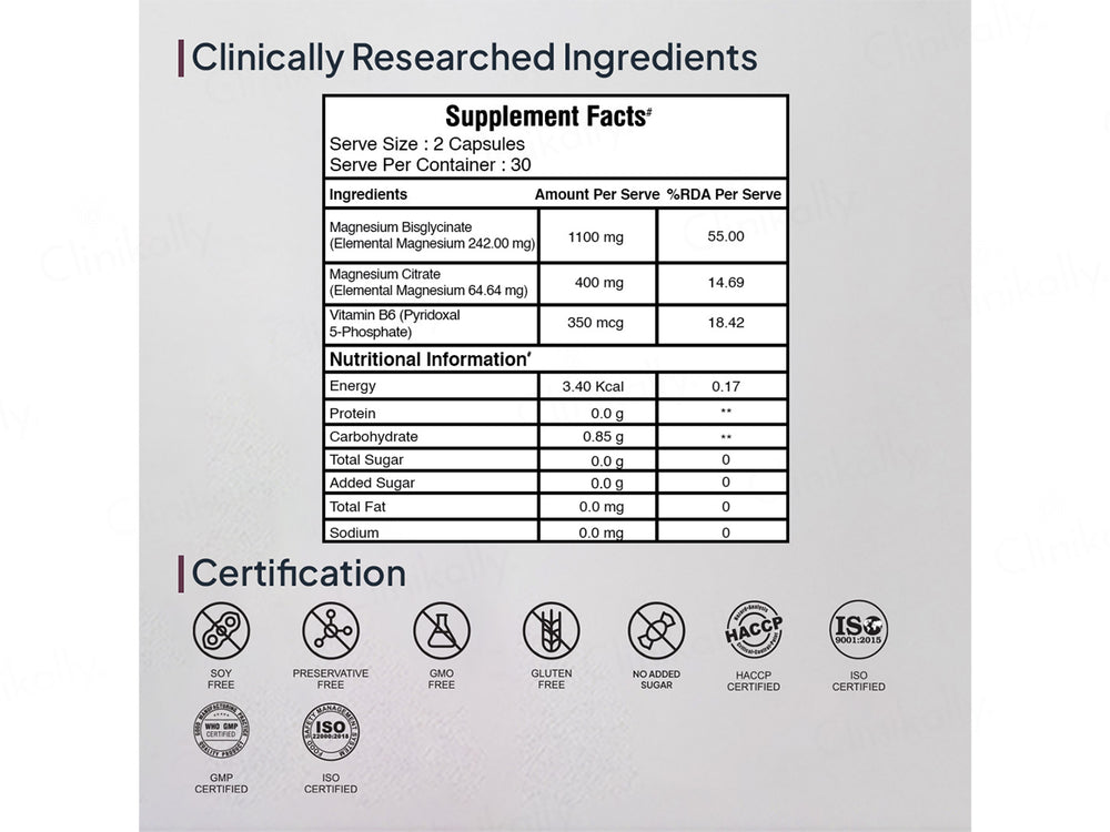Miduty Chelated Magnesium Relax Capsule