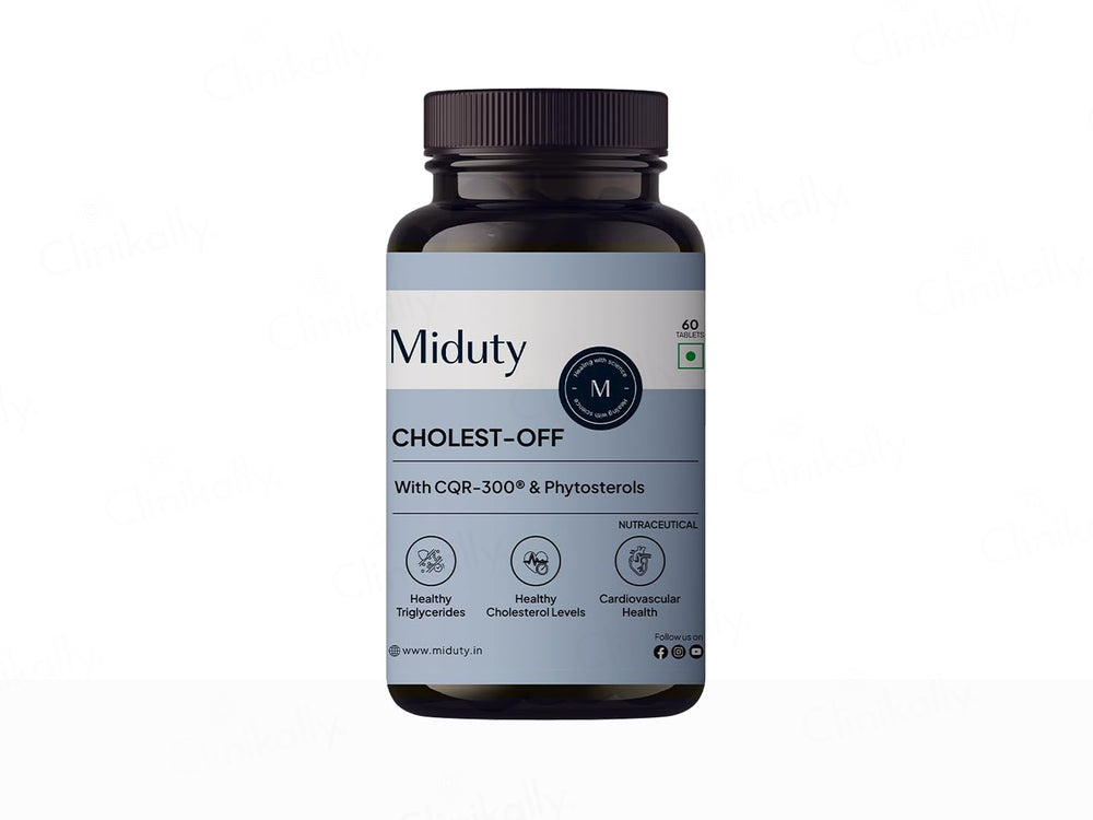 Miduty Cholest-Off Nutraceutical Veg Tablet