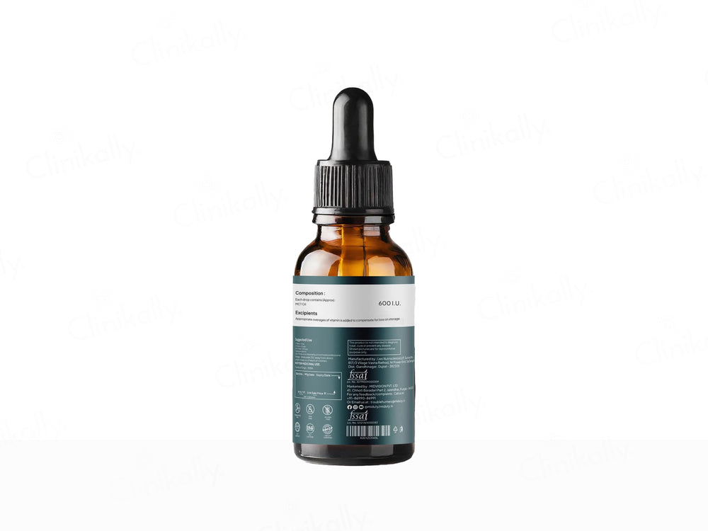 Miduty Coco D3 + K2 In MCT Oil Nutraceutical Drop