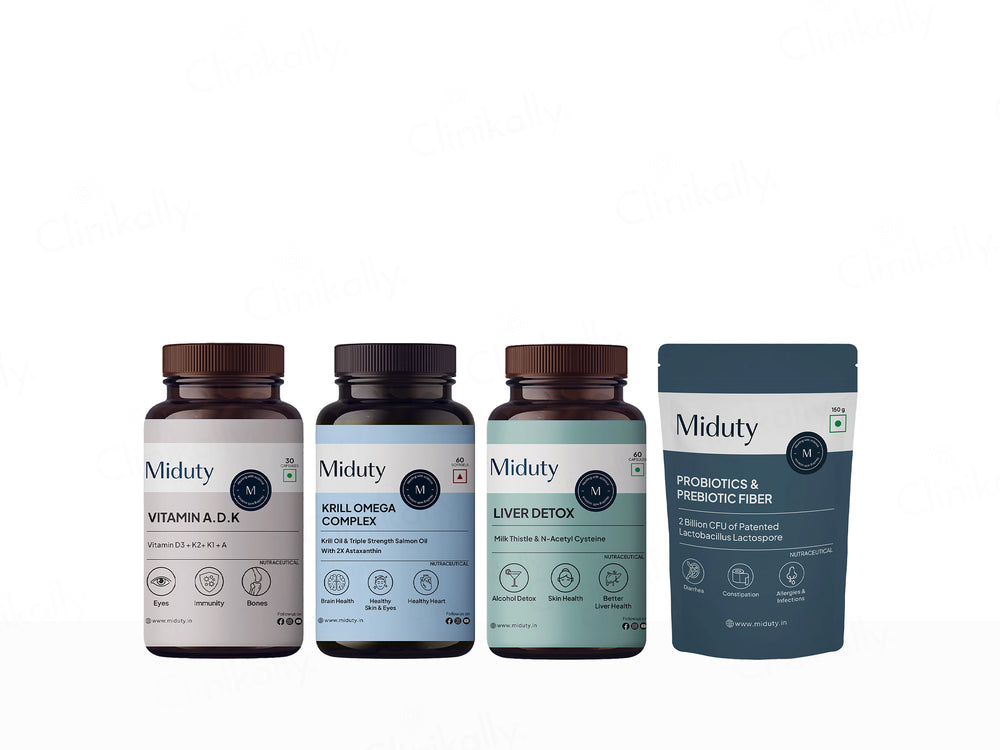 Miduty Eczema Supplement Bundle