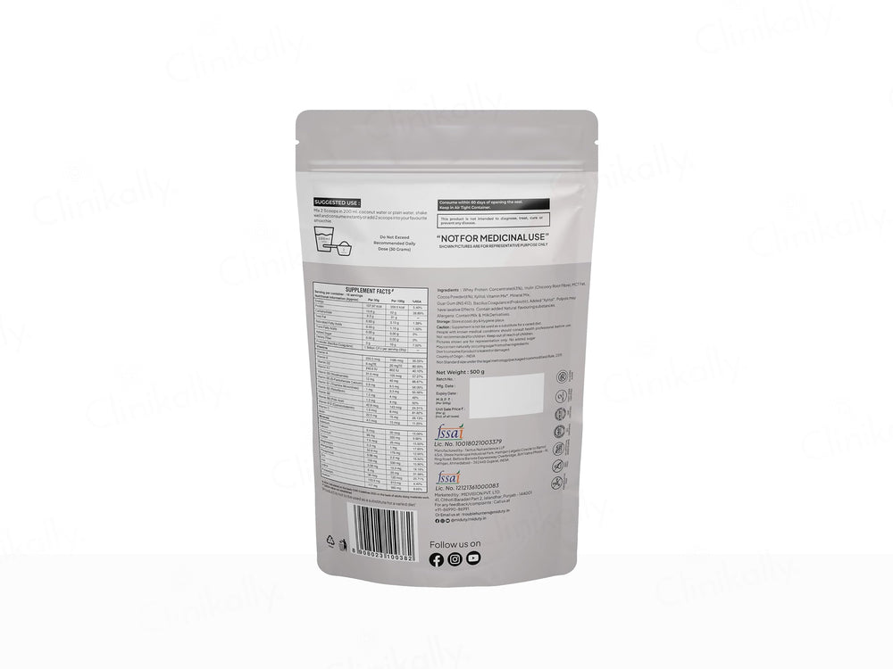 Miduty Fit & Lean Whey Protein Shake Nutraceutical Powder - Chocolate Flavour