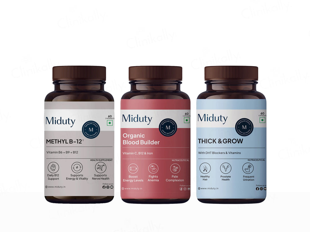 Miduty Hairfall Supplement Bundle