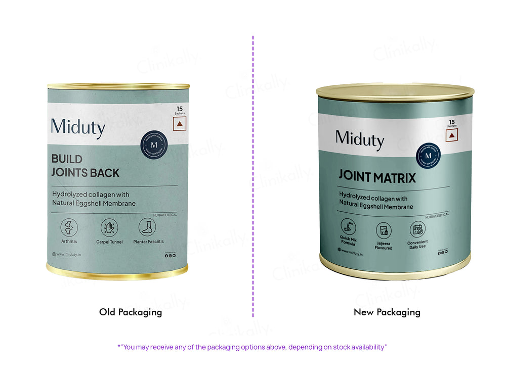 Miduty Joint Matrix Hydrolyzed Collagen Nutraceutical Powder