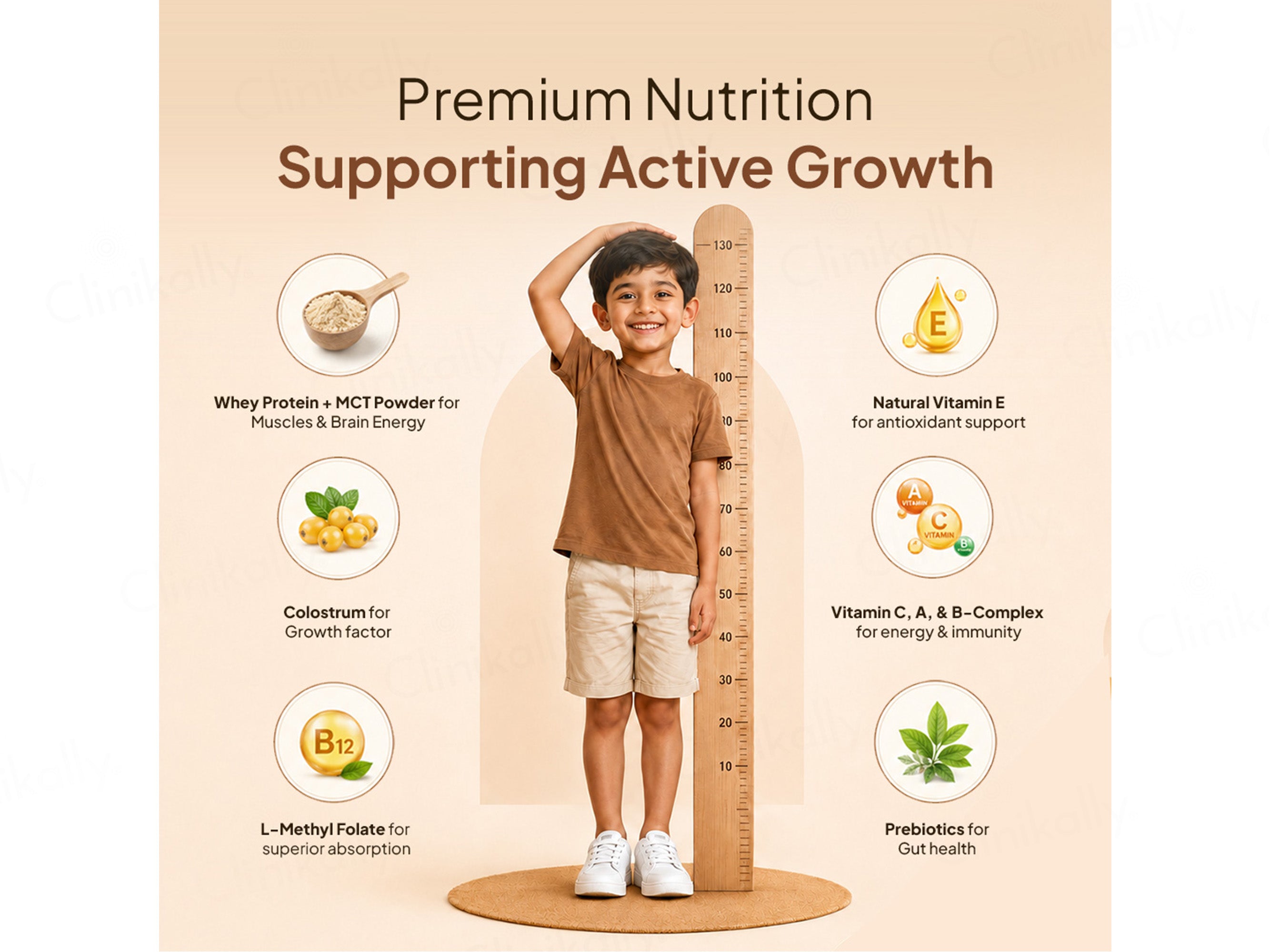 Miduty Kids Progrow+ Protein Powder - Chocolate Flavour