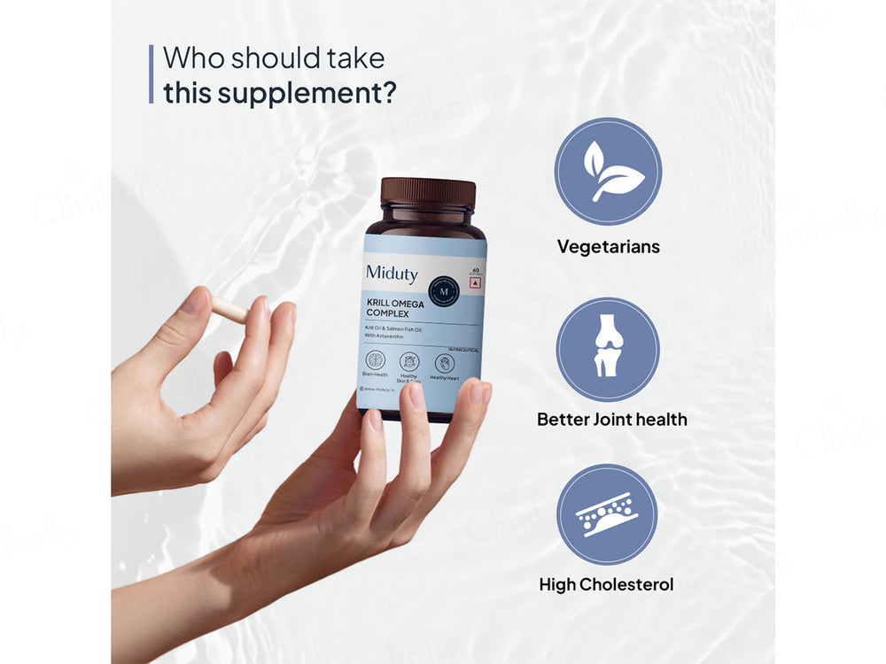 Miduty Krill Omega Complex Softgel Capsule