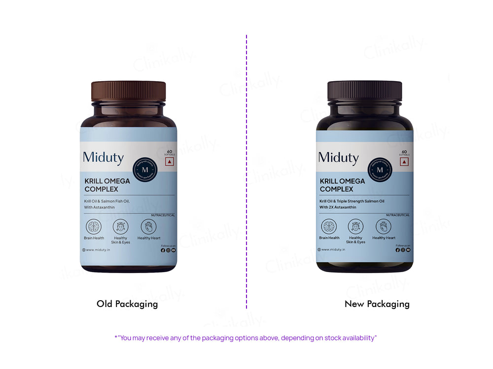 Miduty Krill Omega Complex Softgel Capsule