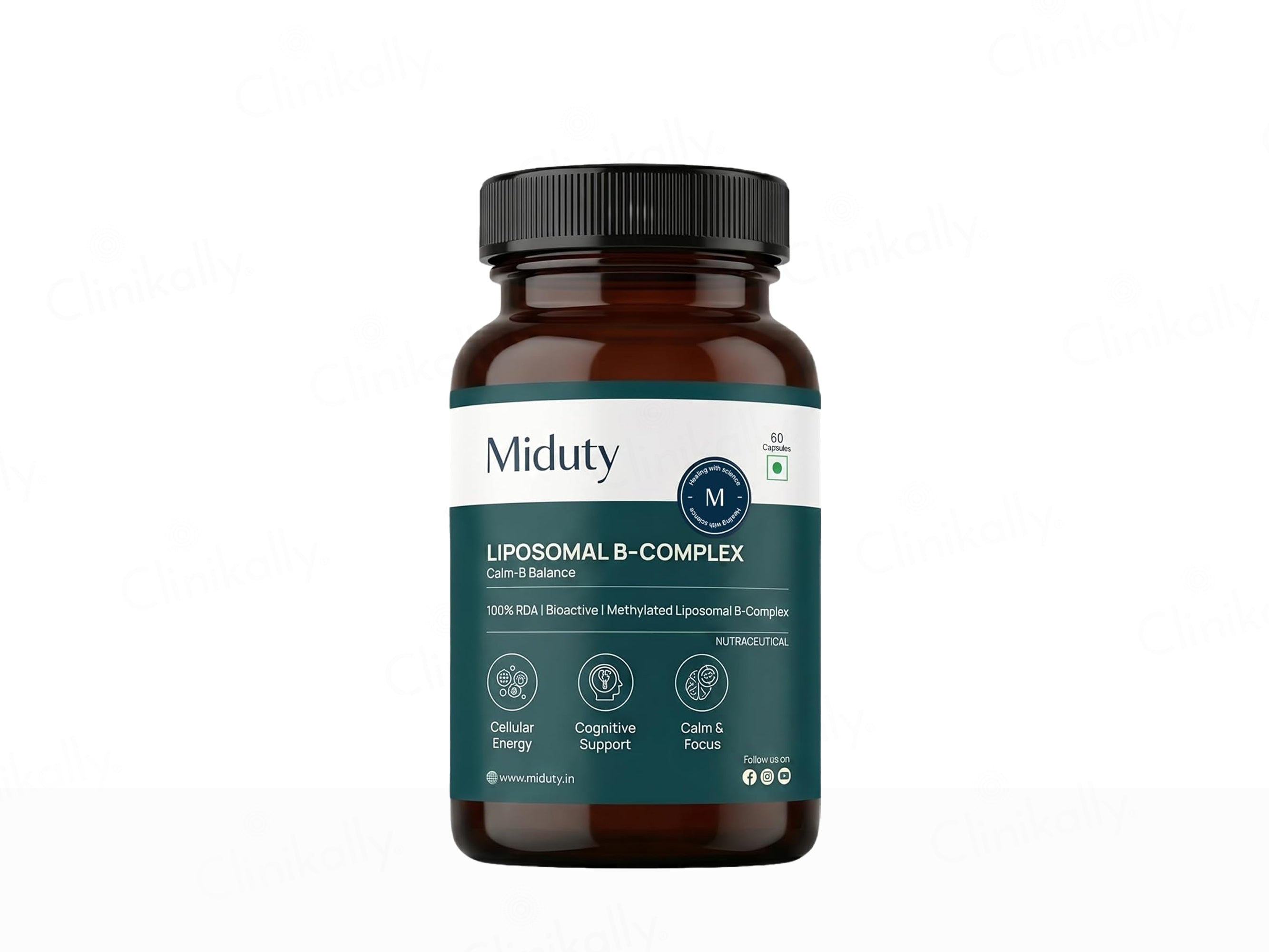 Miduty Liposomal B-Complex Nutraceutical Capsule