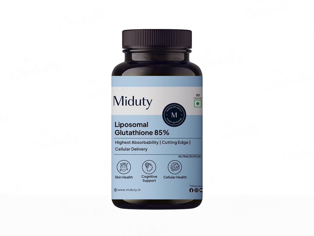 Miduty Liposomal Glutathione 85% Capsule