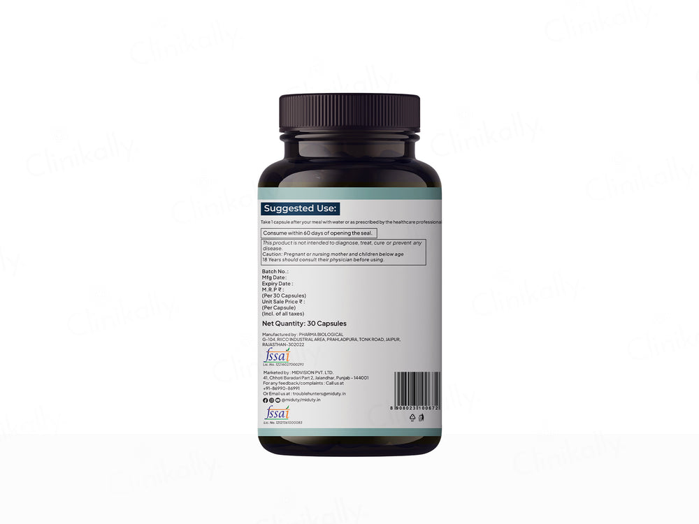 Miduty Liposomal Beta NMN 400mg Capsule