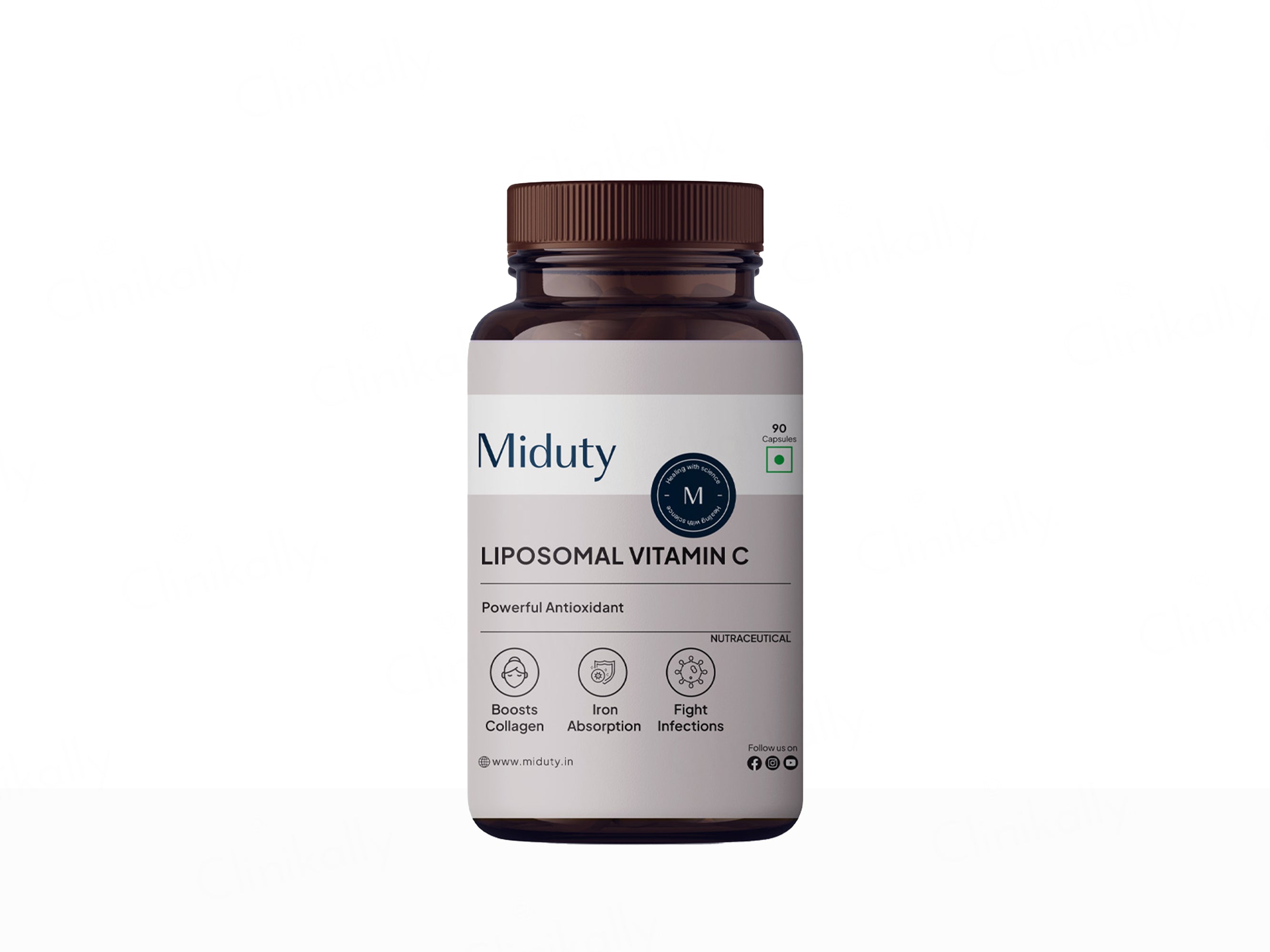 Miduty Liposomal Vitamin C Powerful Antioxidant Capsule