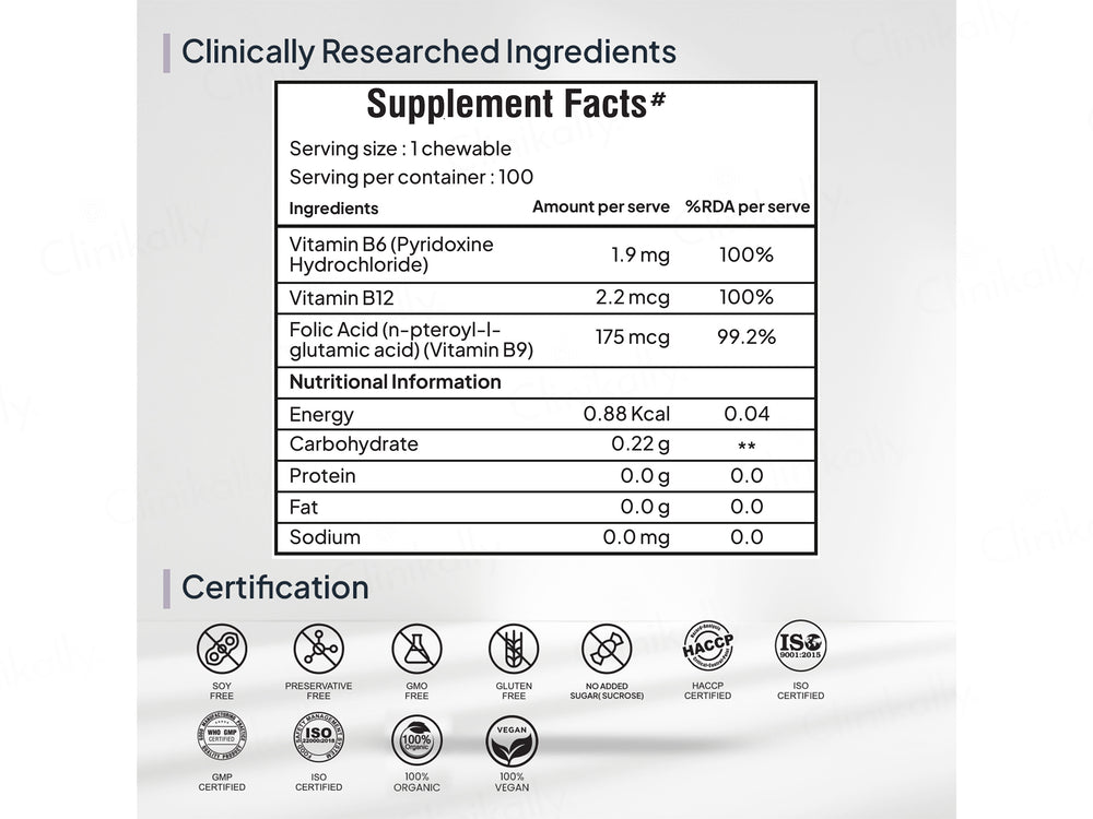 Miduty Methyl B-12 Chewable Tablet