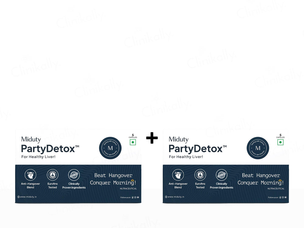Miduty Party Detox Anti-Hangover Capsule