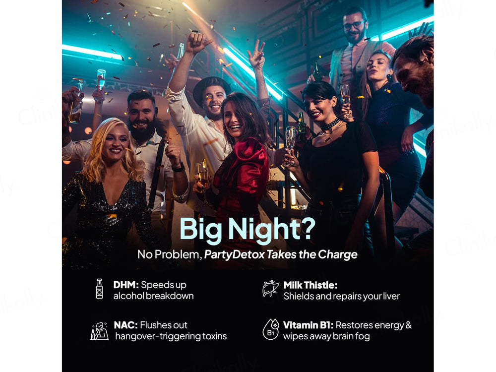 Miduty Party Detox Anti-Hangover Capsule