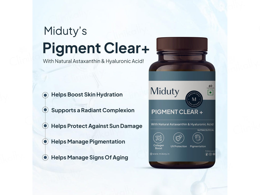 Miduty Pigment Clear+ Nutraceutical Capsule