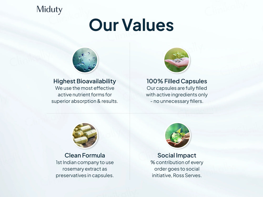 Miduty Pigment Clear+ Nutraceutical Capsule