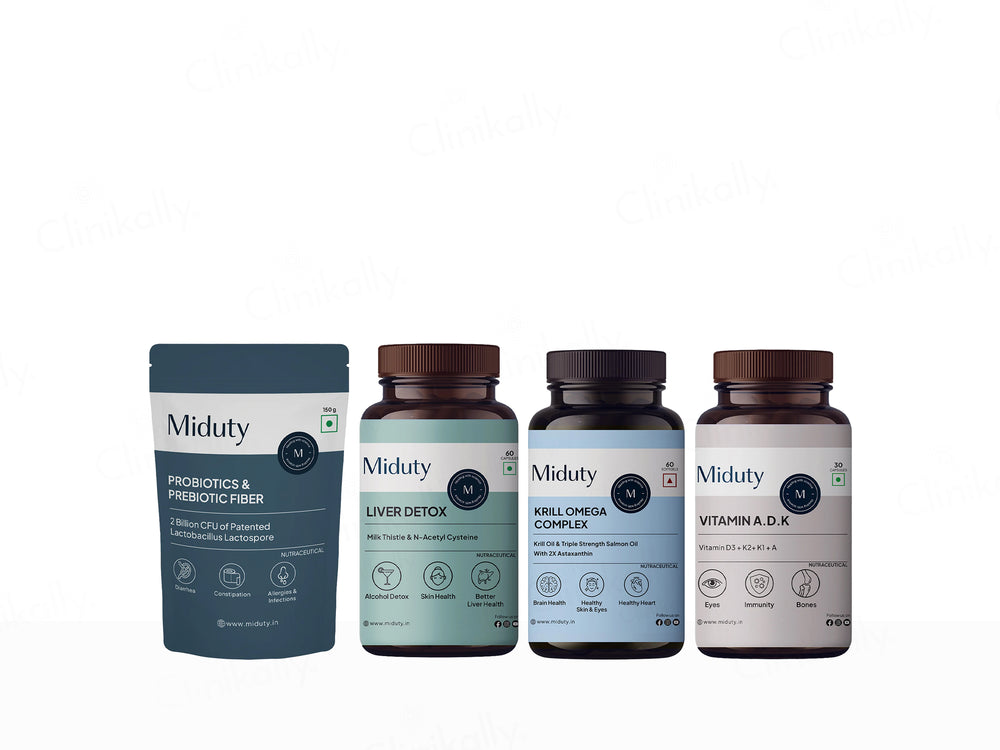 Miduty Psoriasis Supplement Bundle