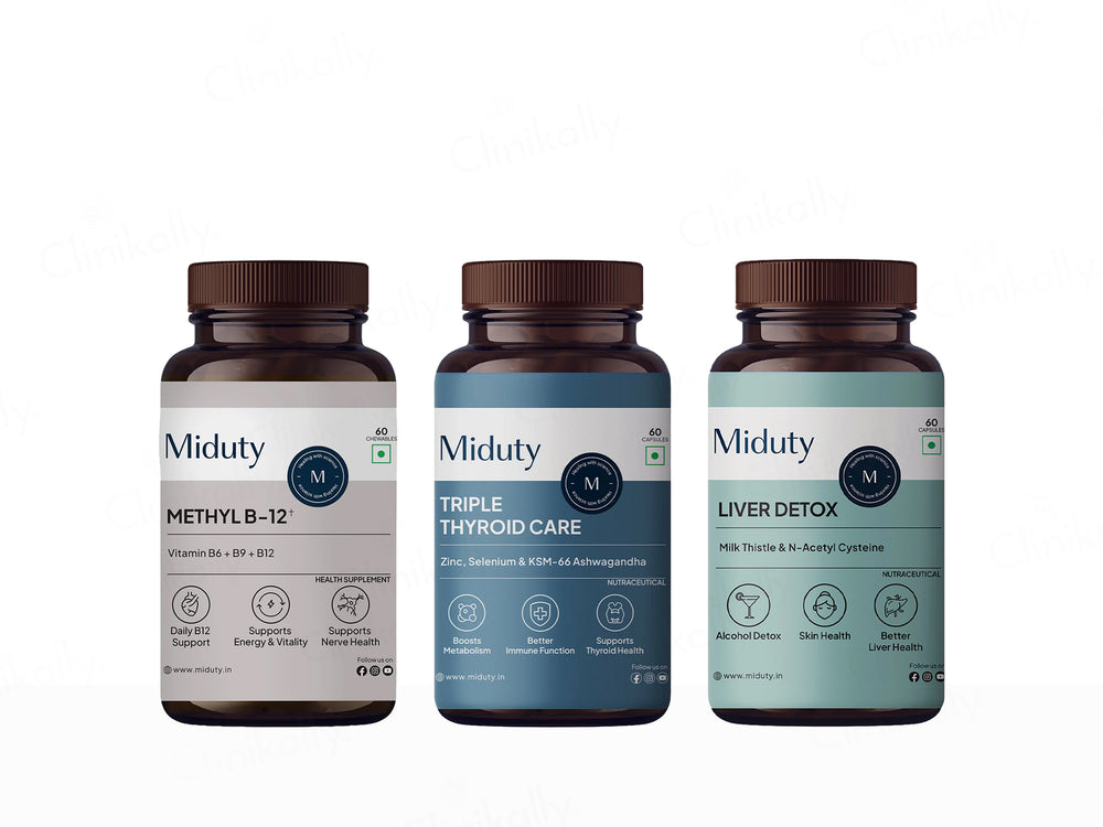 Miduty Thyroid Supplement Bundle