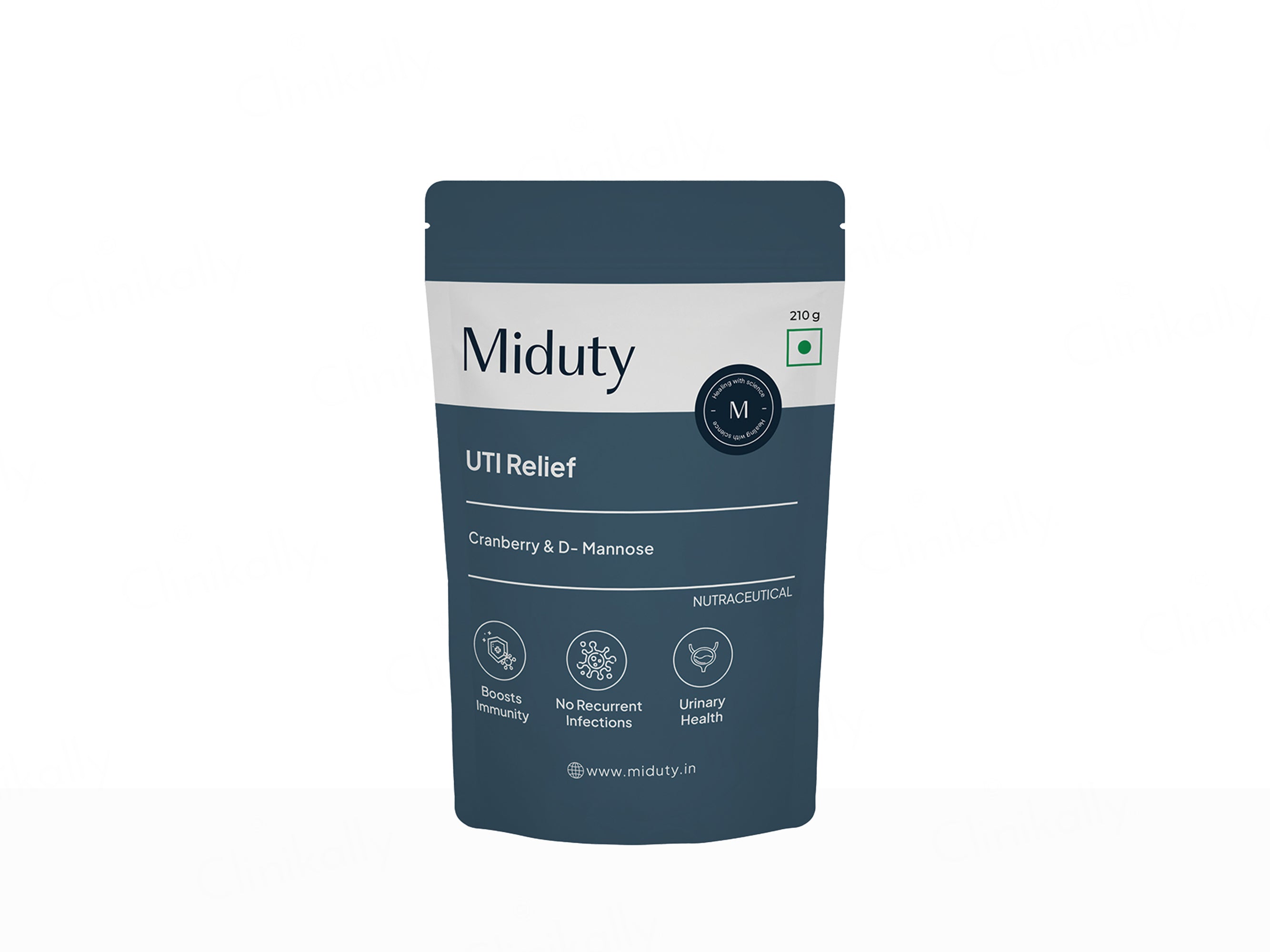 Miduty UTI Relief Cranberry & Liposomal D-Mannose Powder
