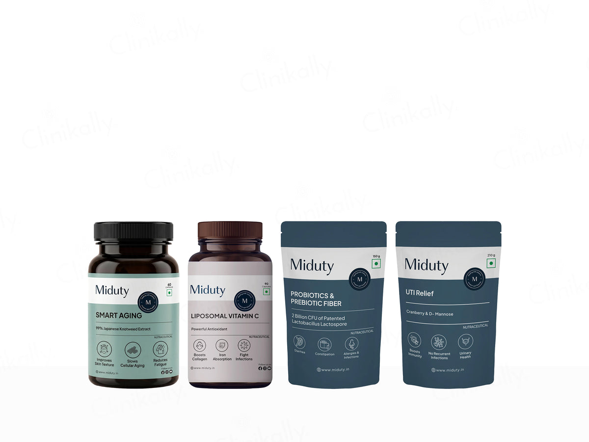 Miduty Urinary Tract Infection (UTI) Supplement Bundle