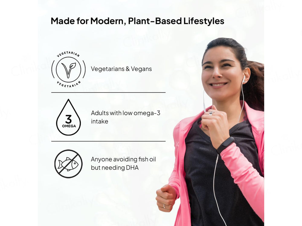 Miduty Veg Omega-3 Nutraceutical Liquid Filled Veg Capsule