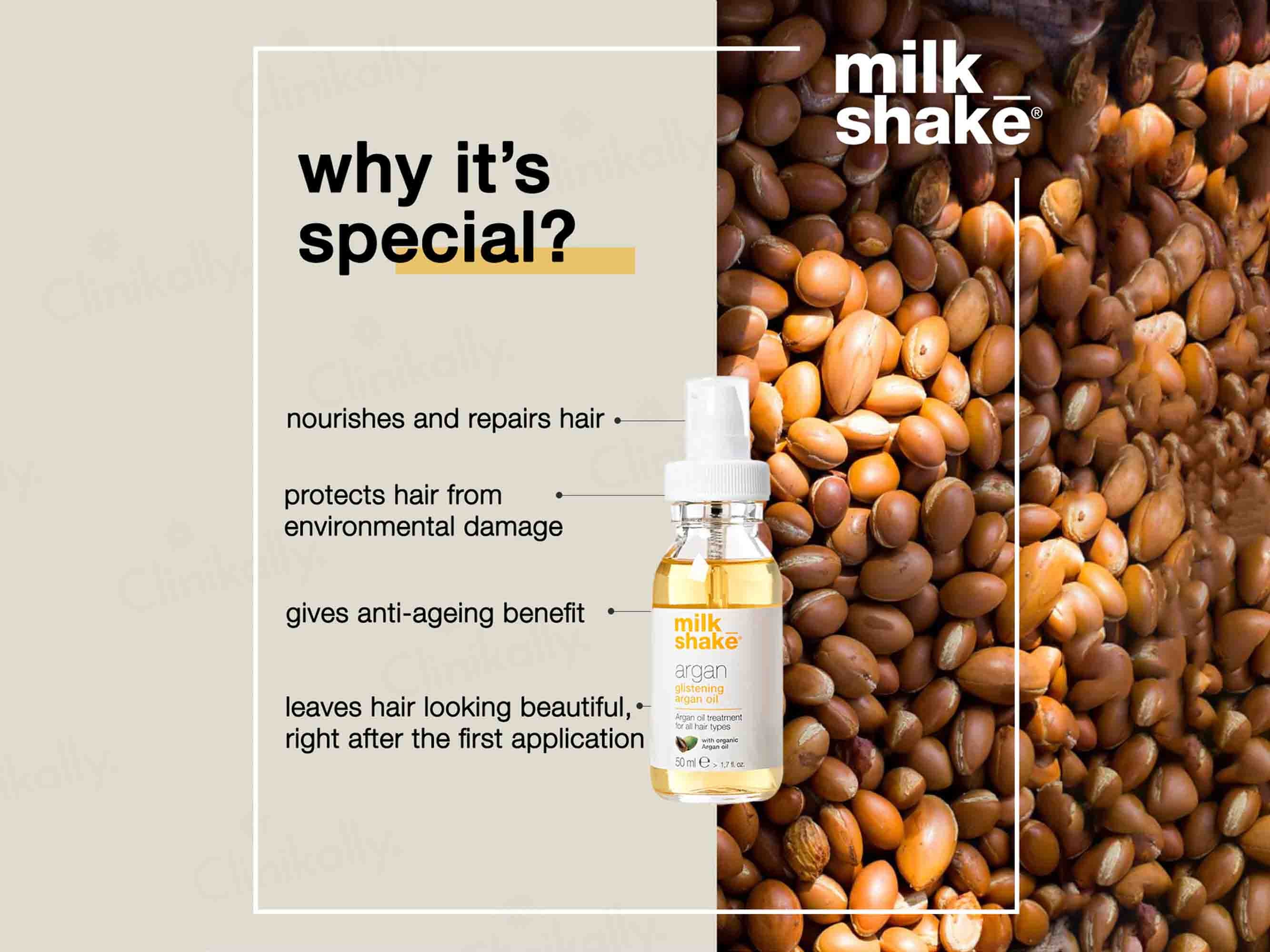 Milk Shake Glistening Argan Oil