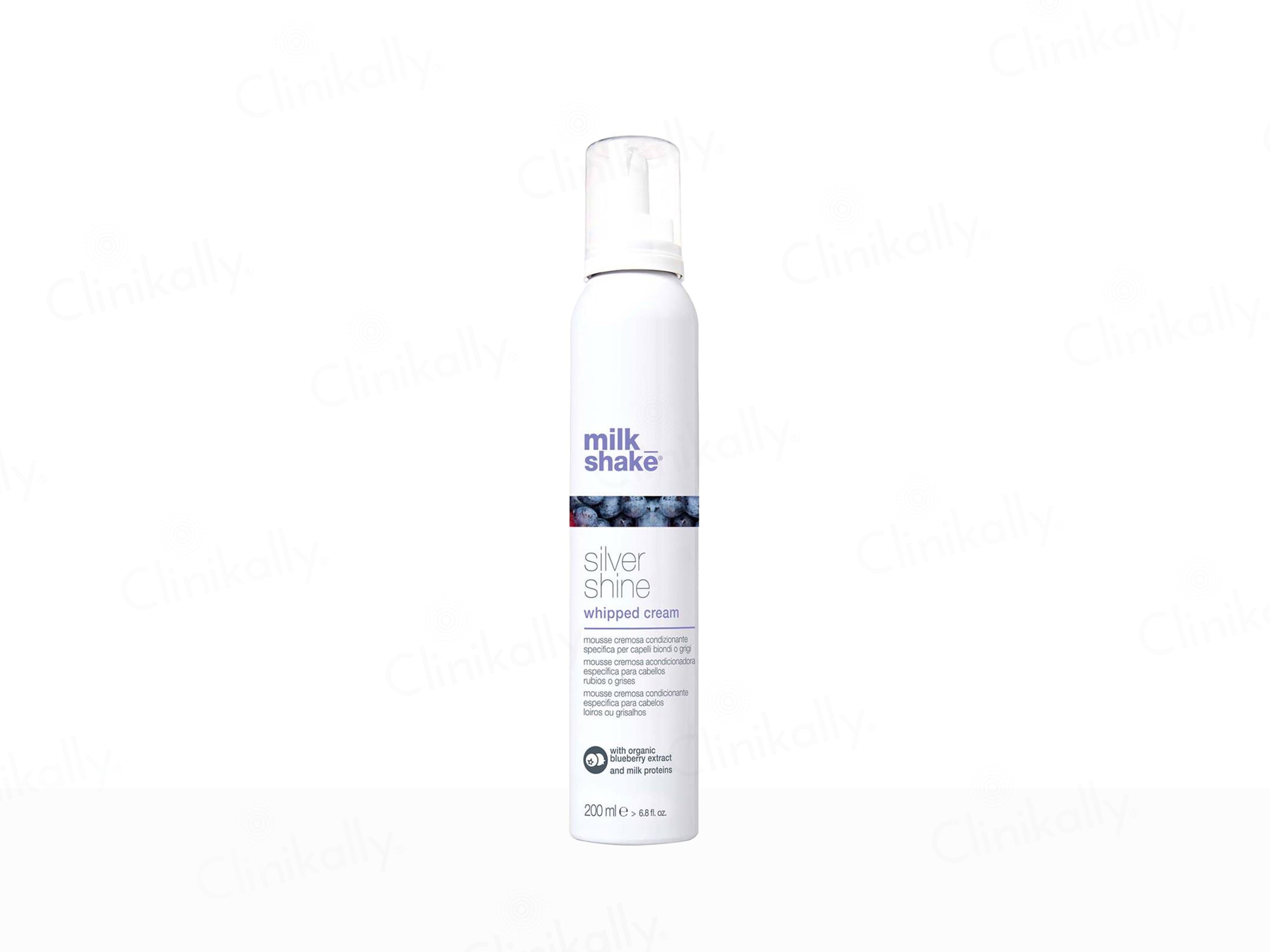 Milk Shake Silver Shine Whipped Cream For Blond & Grey Hair