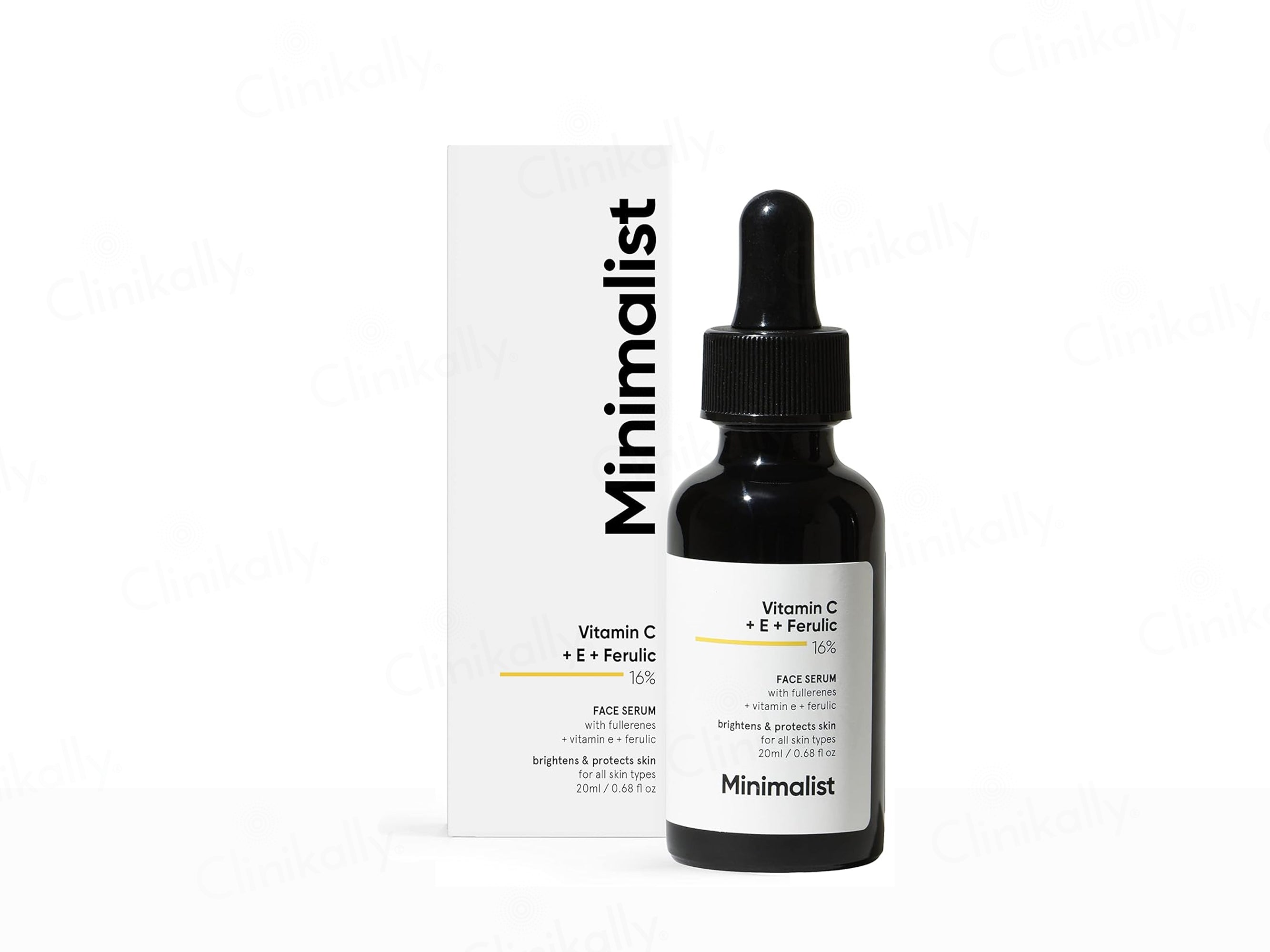Minimalist 16% Vitamin C Face Serum with Vitamin E & Ferulic Acid