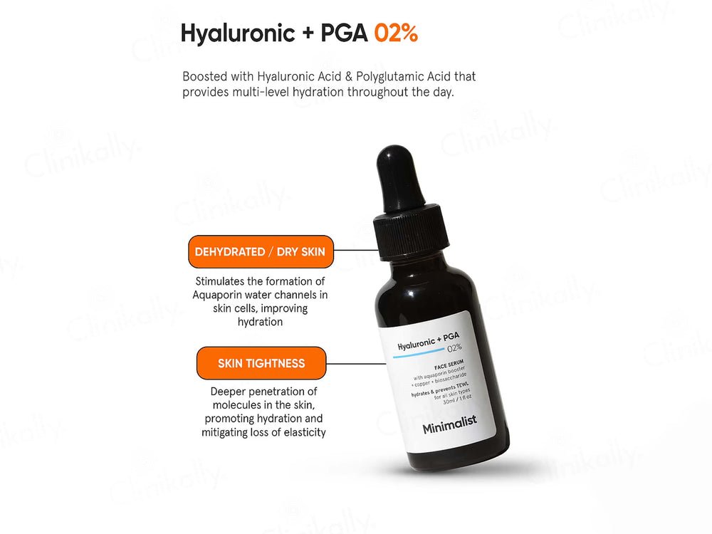 Minimalist 2% Hyaluronic Acid + PGA Face Serum